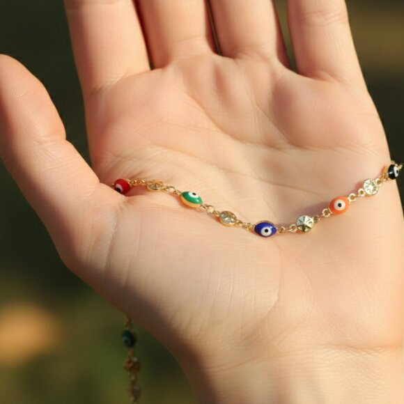 "Elegant Handmade Anklet – Delicate Jewelry for Women, MAR091499 - Picture 2 of 4